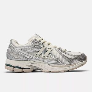 New Balance M1906REE Metallic Silver and White Sneakers
